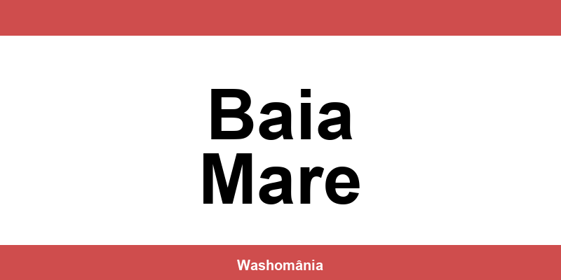 Spălătorie Auto NON-STOP Baia Mare – contact și telefon
