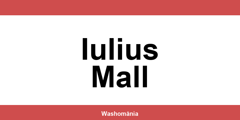Spălătorie Auto NON-STOP Iulius Mall – contact și telefon