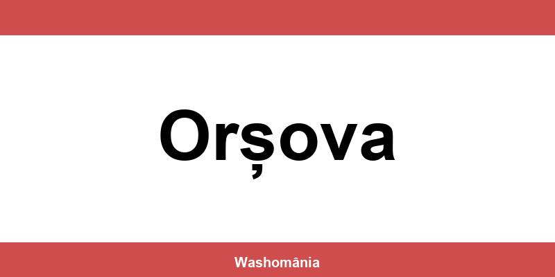 Spălătorie Auto NON-STOP Orșova – contact și telefon
