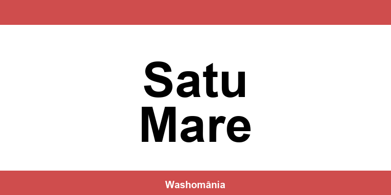 Spălătorie Auto NON-STOP Satu Mare – contact și telefon